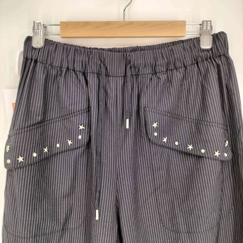 ストライプ スタッツ クロップド パンツ メンズ JPN:M