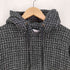 エックスガール X-girl TWEED JERSEY HOODIE ツイード プルオーバーパーカー レディース JPN:M