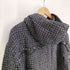 エックスガール X-girl TWEED JERSEY HOODIE ツイード プルオーバーパーカー レディース JPN:M