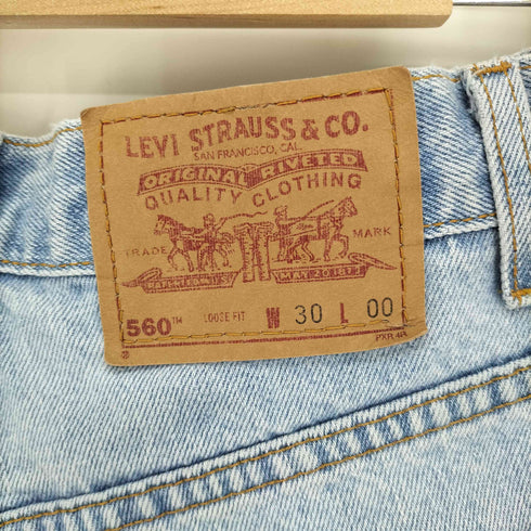 リーバイス Levis 90S USA製 LOOSE FIT 513刻印 5ポケット ハーフ デニム パンツ メンズ US:30