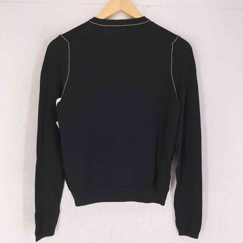 ザラ ZARA 金ボタン ノーカラーカーディガン レディース S