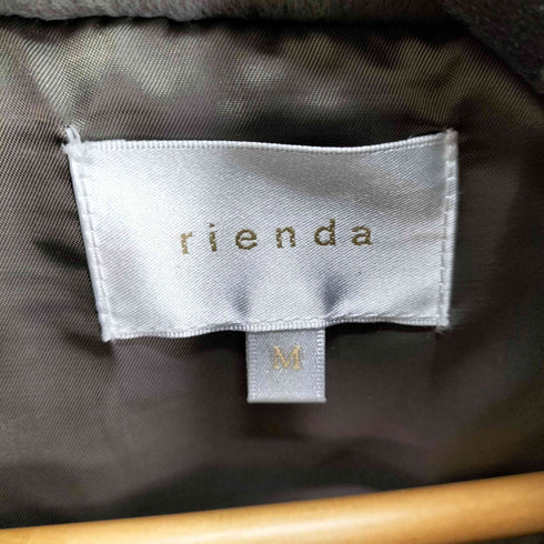 リエンダ rienda 22フェイクファーオーバーロングCT レディース JPN:M