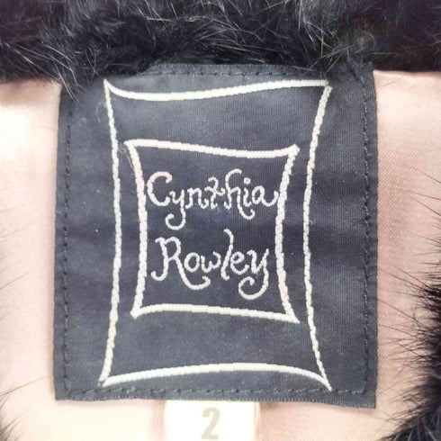 シンシアローリー Cynthia Rowley ファー ショートコート レディース 2