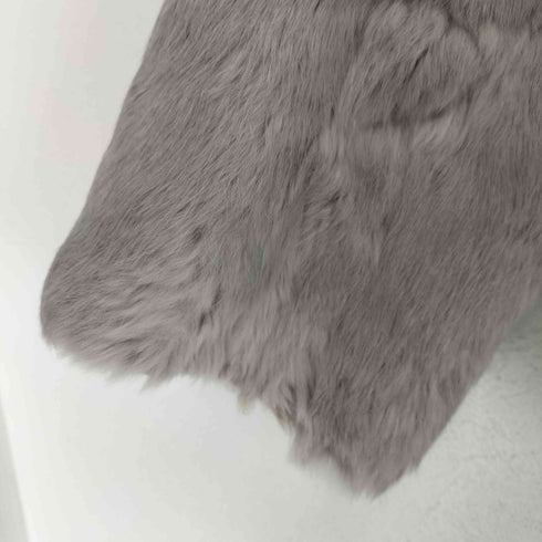 シンシアローリー Cynthia Rowley rabbit fur ラビットファージャケット レディース 2