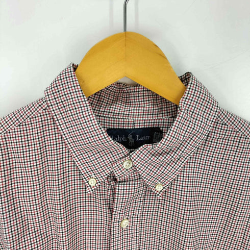 ラルフローレン RALPH LAUREN CLASSIC FIT マイクロチェック ボタンダウン シャツ メンズ 17 1/2