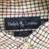 ラルフローレン RALPH LAUREN BLAKE タッタソールチェック ボタンダウン シャツ メンズ import:L