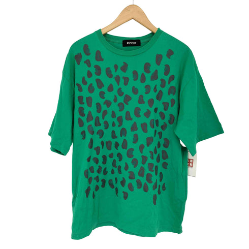 ズッカ ZUCCa レオパード柄 クルーネック 半袖 Tシャツ レディース JPN:M