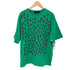 ズッカ ZUCCa レオパード柄 クルーネック 半袖 Tシャツ レディース JPN:M