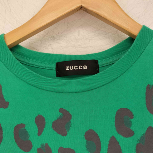 ズッカ ZUCCa レオパード柄 クルーネック 半袖 Tシャツ レディース JPN:M
