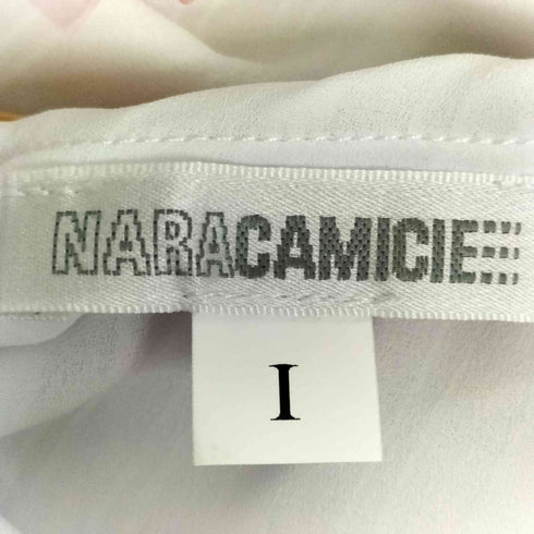 ナラカミーチェ NARACAMICIE スタンドネック ストライプ シャツブラウス レディース JPN:1