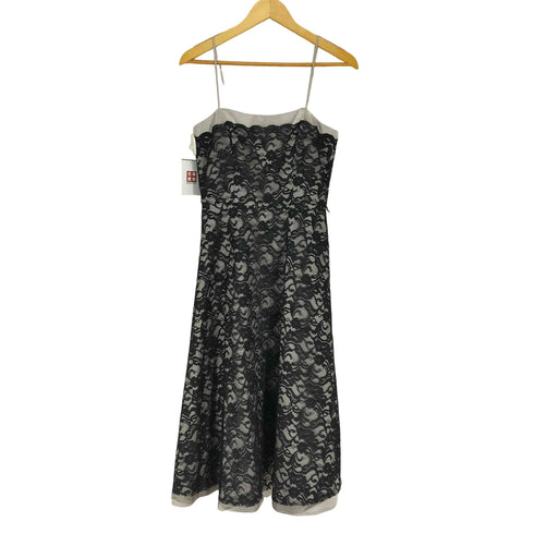WHITE HOUSE BLACK MARKET USA製 メッシュ&刺繍 キャミソールワンピース import レディース 4
