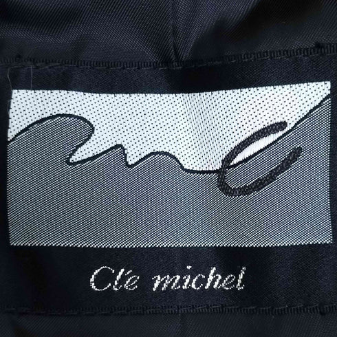 CLE MICHEL PURE CASHMERE カシミヤ100% ダブル ロングコート レディース 9 11