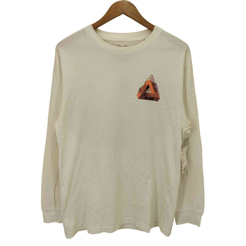 パレス PALACE CHAPPING LONGSLEEVE L/S クルーネック Tシャツ メンズ import:M