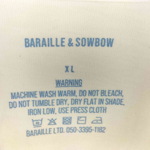 BARAILLE & GARMENTS 半袖カットソー domestic メンズ XL