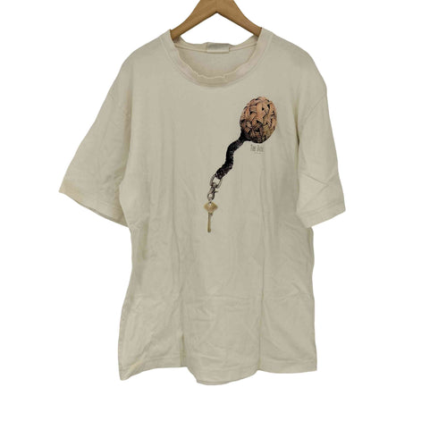 企業プリント クルーネック 半袖 Tシャツ メンズ import:L