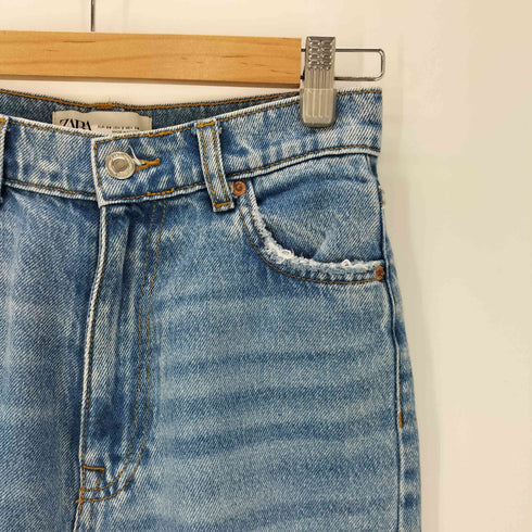 ザラ ZARA Premium Denim Jean The 90’s Full Length レディース JPN:34