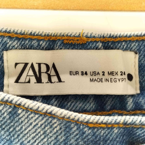 ザラ ZARA Premium Denim Jean The 90’s Full Length レディース JPN:34