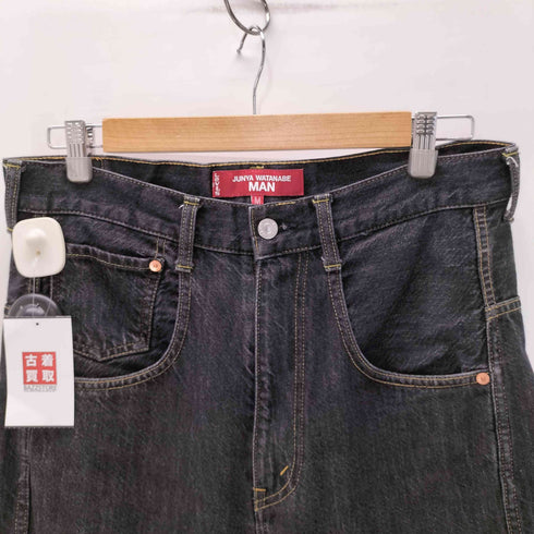 ジュンヤワタナベコムデギャルソンマン JUNYA WATANABE COMME des GARCONS MAN 25AW AD2025 WーNAME DENIM PANTS コラボ ダブル ネーム バギー デニム パンツ メンズ JPN:L