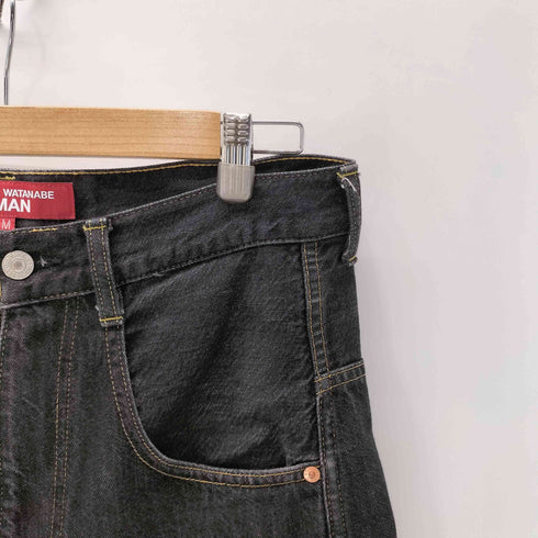 ジュンヤワタナベコムデギャルソンマン JUNYA WATANABE COMME des GARCONS MAN 25AW AD2025 WーNAME DENIM PANTS コラボ ダブル ネーム バギー デニム パンツ メンズ JPN:L