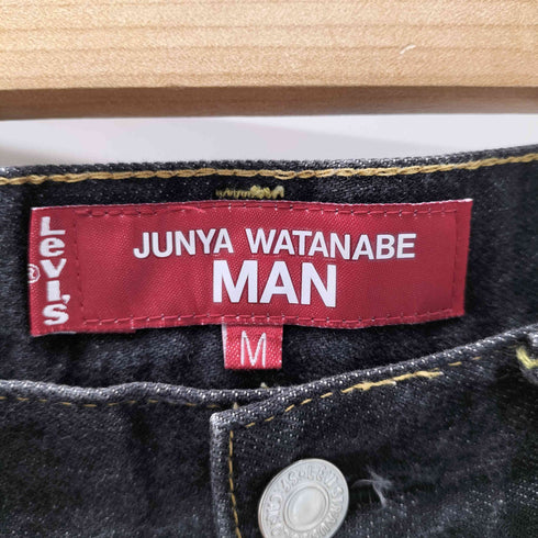 ジュンヤワタナベコムデギャルソンマン JUNYA WATANABE COMME des GARCONS MAN 25AW AD2025 WーNAME DENIM PANTS コラボ ダブル ネーム バギー デニム パンツ メンズ JPN:L