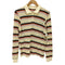 メゾンスペシャル MAISON SPECIAL MULTI BORDER POLO SHIRT マルチ ボーダー L/S ポロシャツ レディース
