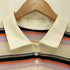 メゾンスペシャル MAISON SPECIAL MULTI BORDER POLO SHIRT マルチ ボーダー L/S ポロシャツ レディース