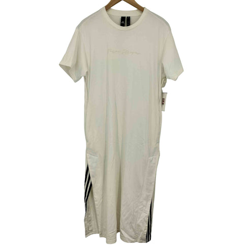 アディダス adidas ロング 半袖 Tシャツ ワンピース レディース import:XS