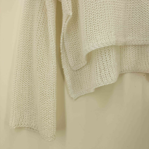 スピックアンドスパン Spick and Span 25SS リネンミックス片畦ルーズプルオーバー レディース FREE
