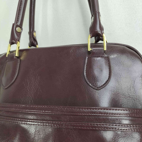 フレッドペリー FRED PERRY フェイクレザーハンドバッグ レディース