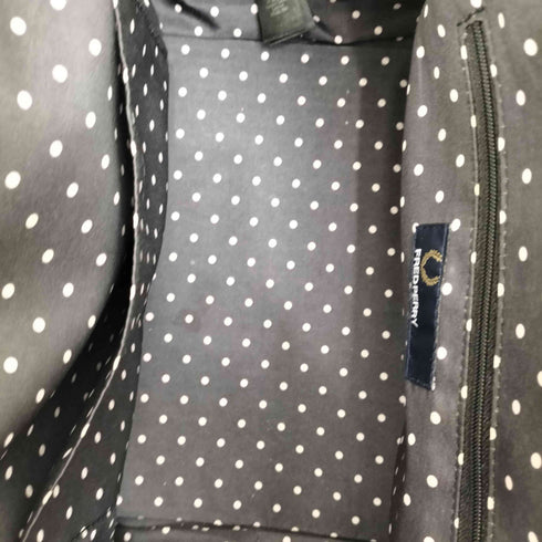 フレッドペリー FRED PERRY フェイクレザーハンドバッグ レディース