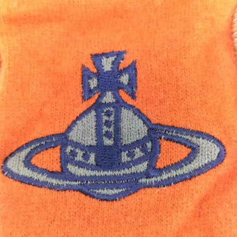 ヴィヴィアンウエストウッド Vivienne Westwood オーブ刺繍 バイカラー 手袋 レディース