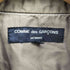 コムデギャルソンオム COMME des GARCONS HOMME 06ss 製品染め ホワイトステッチ コットン 半袖 シャツ メンズ JPN:M