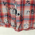 デシグアル Desigual 手書きプリント チェックシャツ メンズ XL
