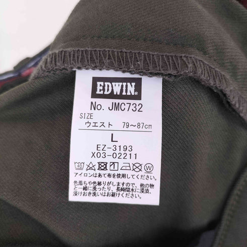 エドウィンジャージーズ EDWIN JERSEYS カジュアル ストレッチ カーゴパンツ メンズ L