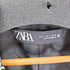 ザラ ZARA 千鳥格子柄ダブルブレストジャケット レディース import:L