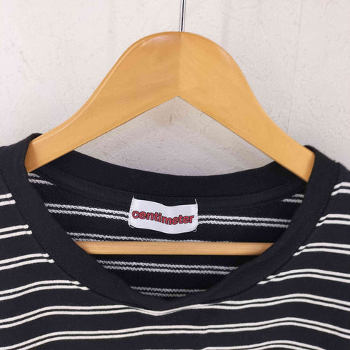 センチメーター centimeter ボーダーTシャツ メンズ XL