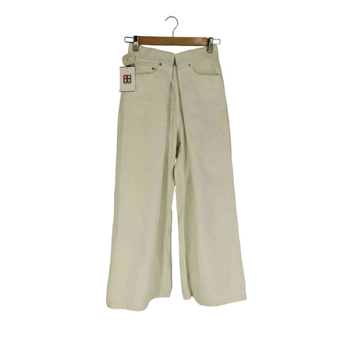 ジョンローレンスサリバン JOHN LAWRENCE SULLIVAN WASHED DENIM SUPER WIDE PANTS レディース JPN:S