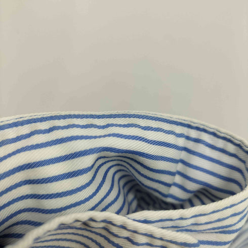 コムデギャルソンオム COMME des GARCONS HOMME 03aw 田中オム ハウンドトゥース ストライプ切り替え 長袖 シャツ メンズ import:M