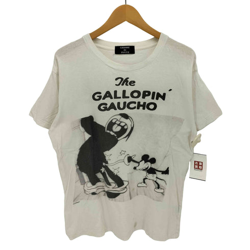 カバンドズッカ CABANE de ZUCCa the gallopin gaucho キャラクタープリント Tシャツ メンズ JPN:M