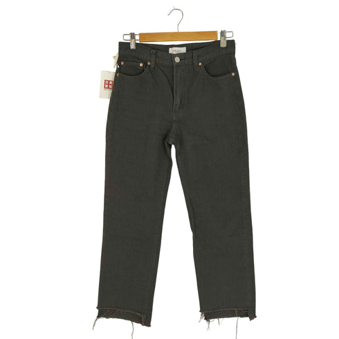 ミラオーウェン Mila Owen 24AW 裾段差テーパードデニムパンツ レディース JPN:2