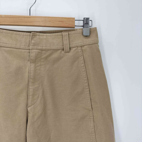 ユニクロ UNIQLO ジャージーバレルレッグパンツ ベージュ レディース JPN:M