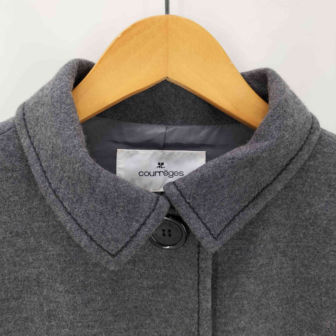クレージュ courreges 袖ニット切替ショートジャケット レディース JPN:38