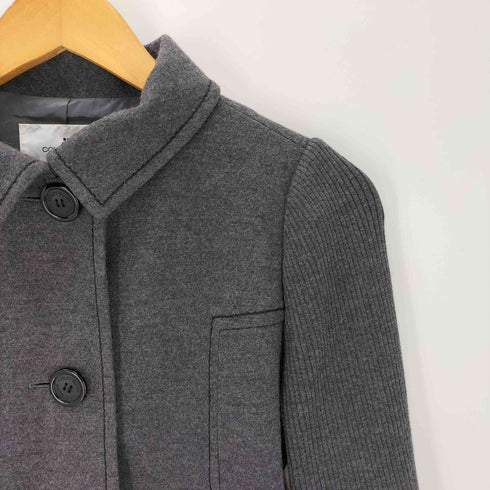 クレージュ courreges 袖ニット切替ショートジャケット レディース JPN:38