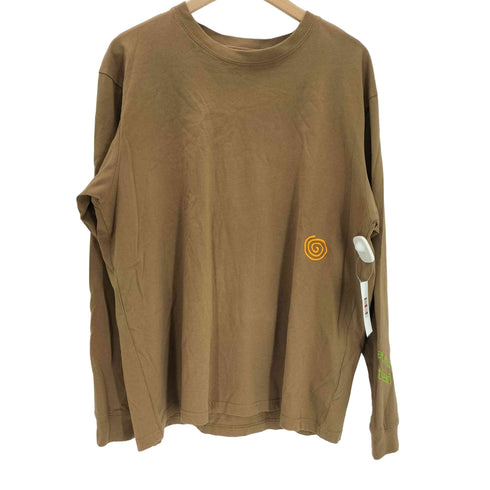 パム PAM Perks and Mini 渦 ロゴ刺繍 L/S カットソー ロンT メンズ import:XL