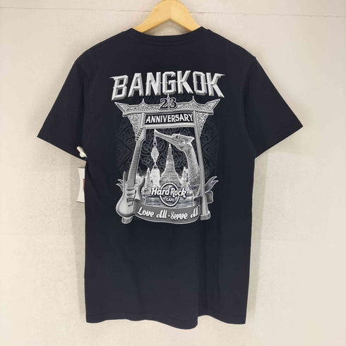 ハードロックカフェ Hard Rock Cafe バンコク bang kok バックプリント クルーネックTシャツ メンズ M