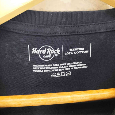 ハードロックカフェ Hard Rock Cafe バンコク bong kok ロゴ入り クルーネックTシャツ メンズ M