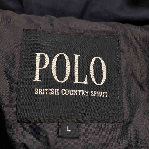 ポロブリティッシュカントリースピリット POLO BRITISH COUNTRY SPIRIT ワッペンロゴ 中綿ブルゾン メンズ JPN:L