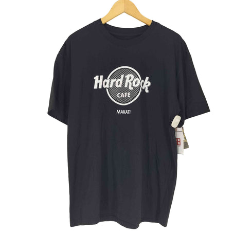ハードロックカフェ Hard Rock Cafe makati ロゴ入り クルーネックTシャツ メンズ L