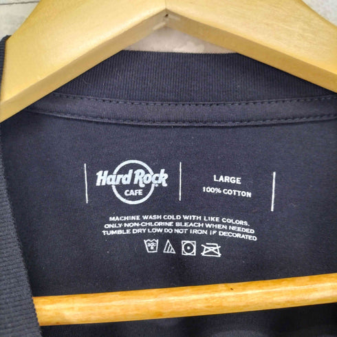 ハードロックカフェ Hard Rock Cafe makati ロゴ入り クルーネックTシャツ メンズ L
