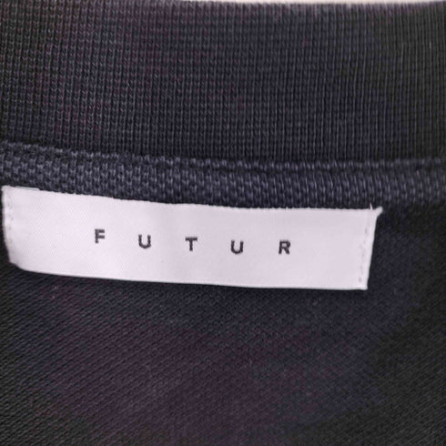 フューチャー FUTUR 鹿の子 S/S ヘビーウェイト Tシャツ メンズ import:M